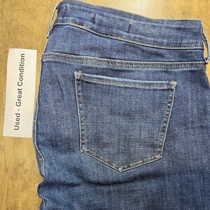 NYDJ Marilyn Straight Blue Jeans 16W